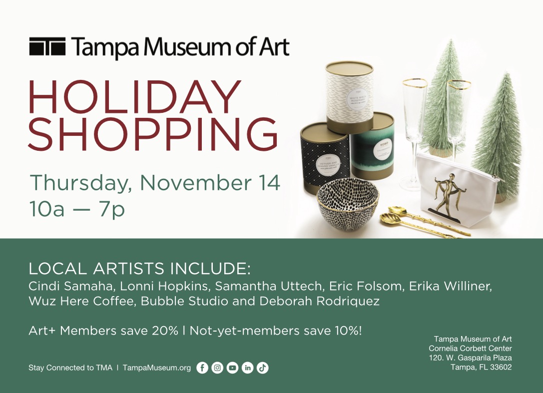 Tampa Museum of Art — Holiday Shopping 2024